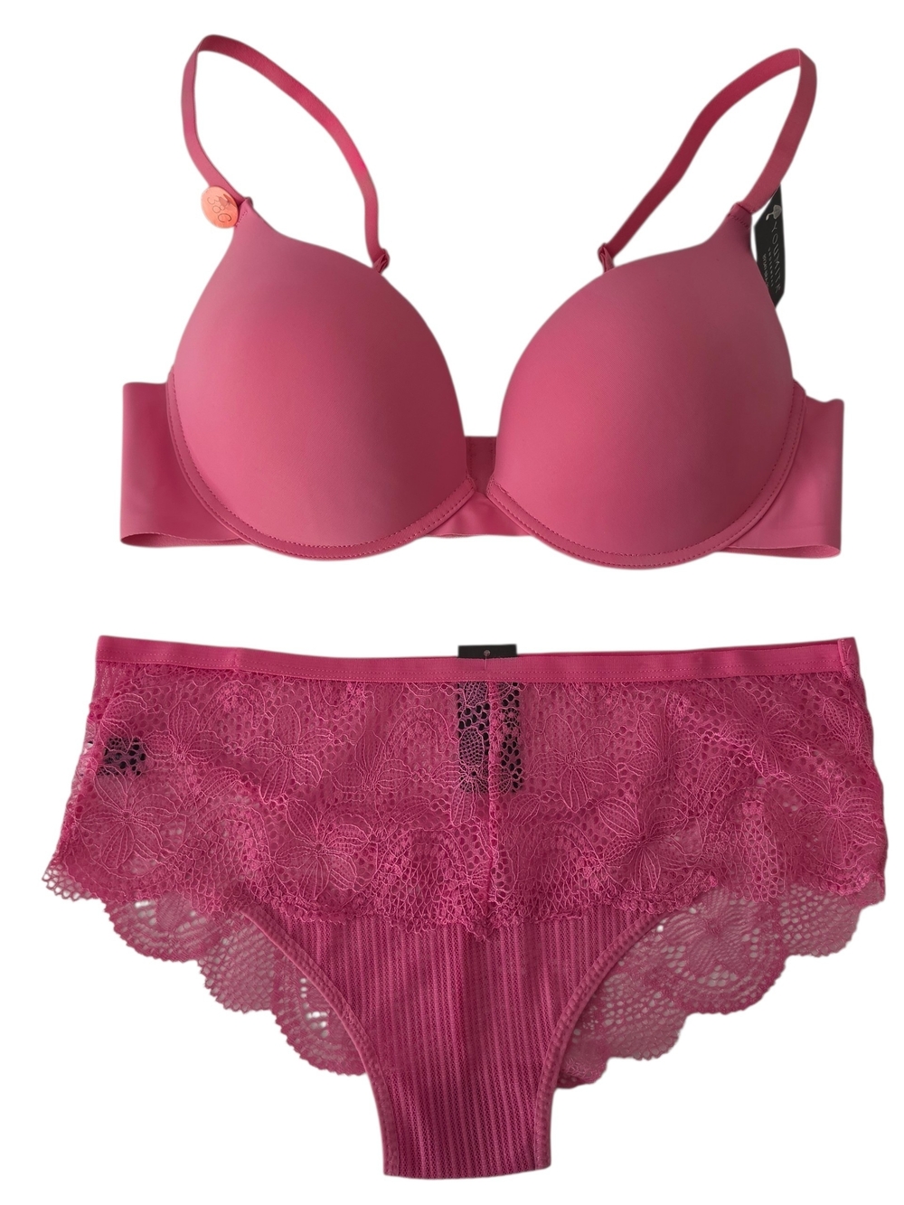 38C/XL Push Up Bra & Panty Set